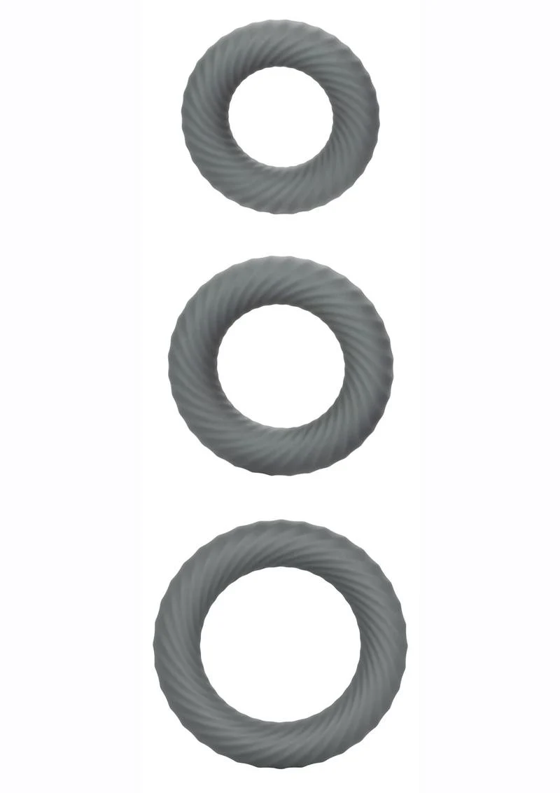Link Up Ultra Soft Ultimate Set Silicone Cock Rings - Image 3