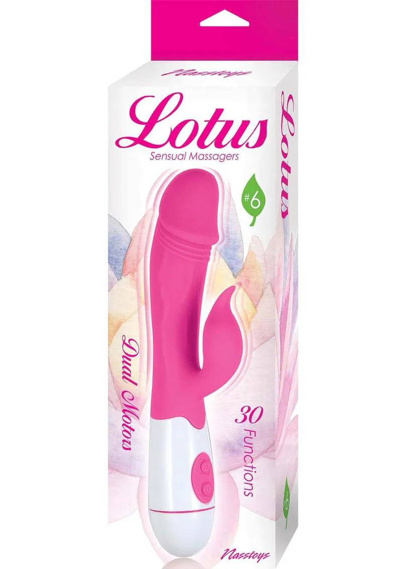 Lotus Sensual Massager #6 Silicone Rabbit Vibrator - Image 3