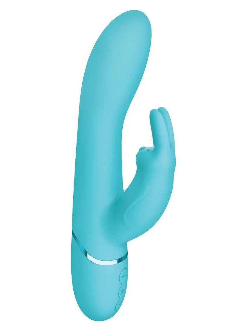 Love Distance Receive App Controlled Silicone Rechargeable Rabbit Vibrator - Image 3