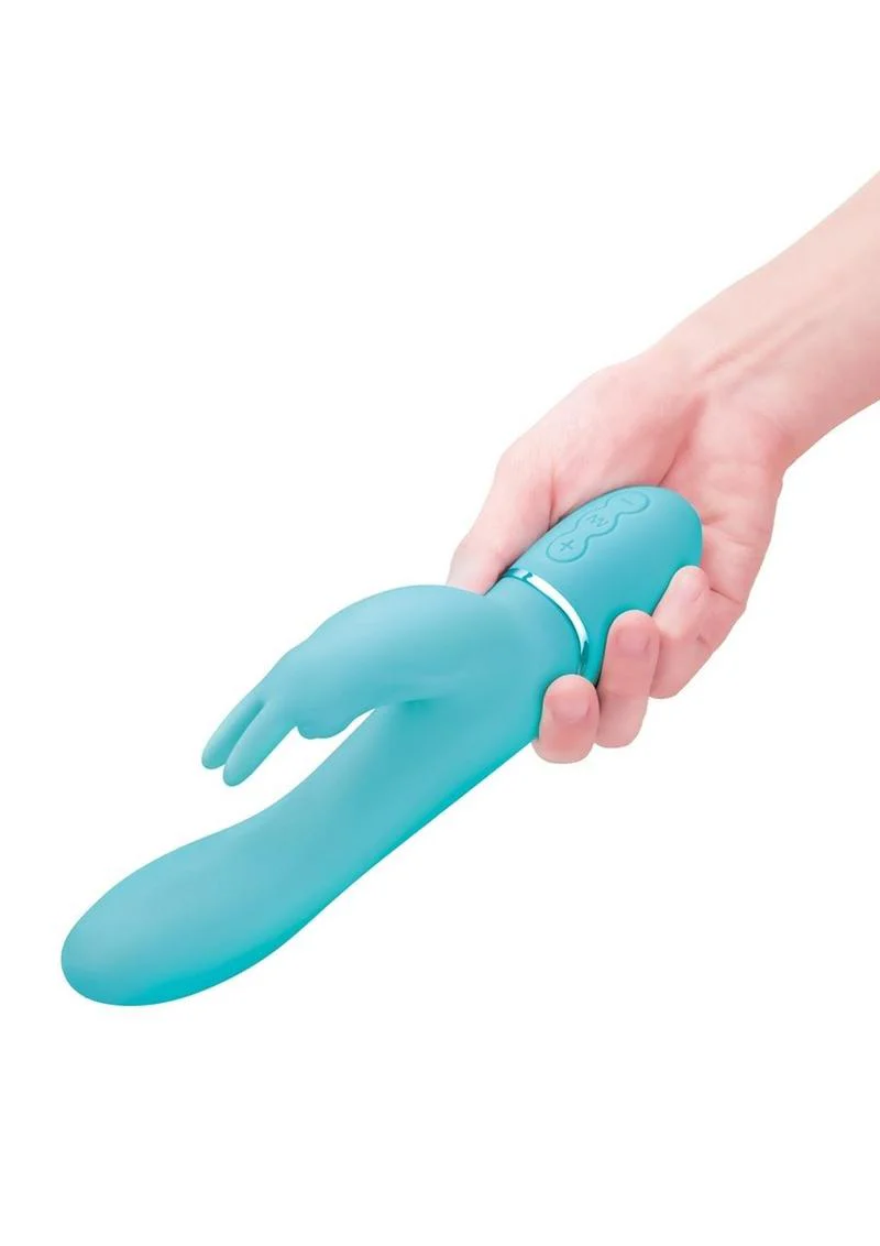 Love Distance Receive App Controlled Silicone Rechargeable Rabbit Vibrator - Image 4
