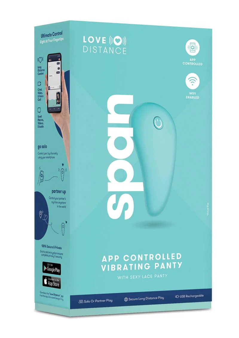 Love Distance Span App Controlled Rechargeable Panty Vibe - Image 2