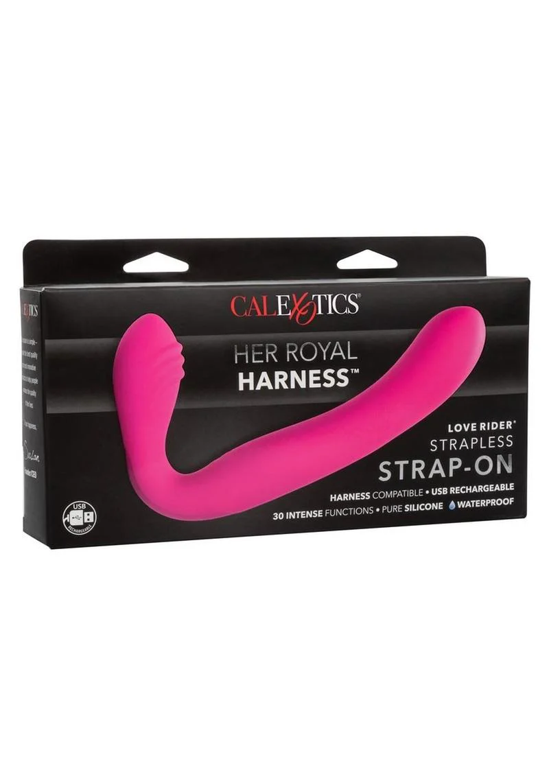 Love Rider Rechargeable Silicone Strapless Strap-On - Image 3