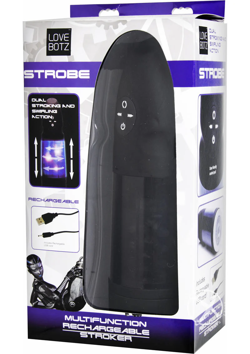 Lovebotz Strobe Multifunction Rechargeable Stroker - Image 2