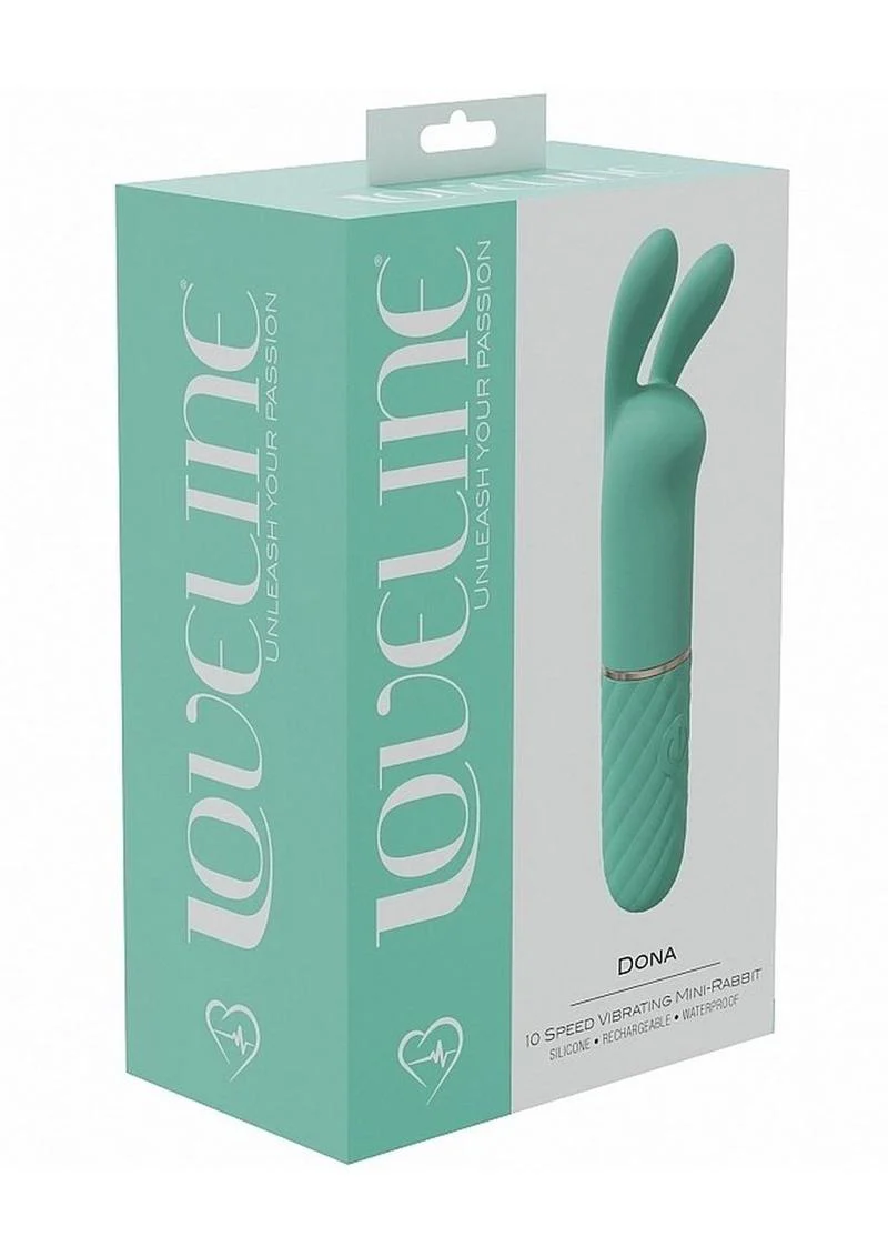 Loveline Dona Mini Rabbit Silicone Rechargeable Vibrator - Image 9