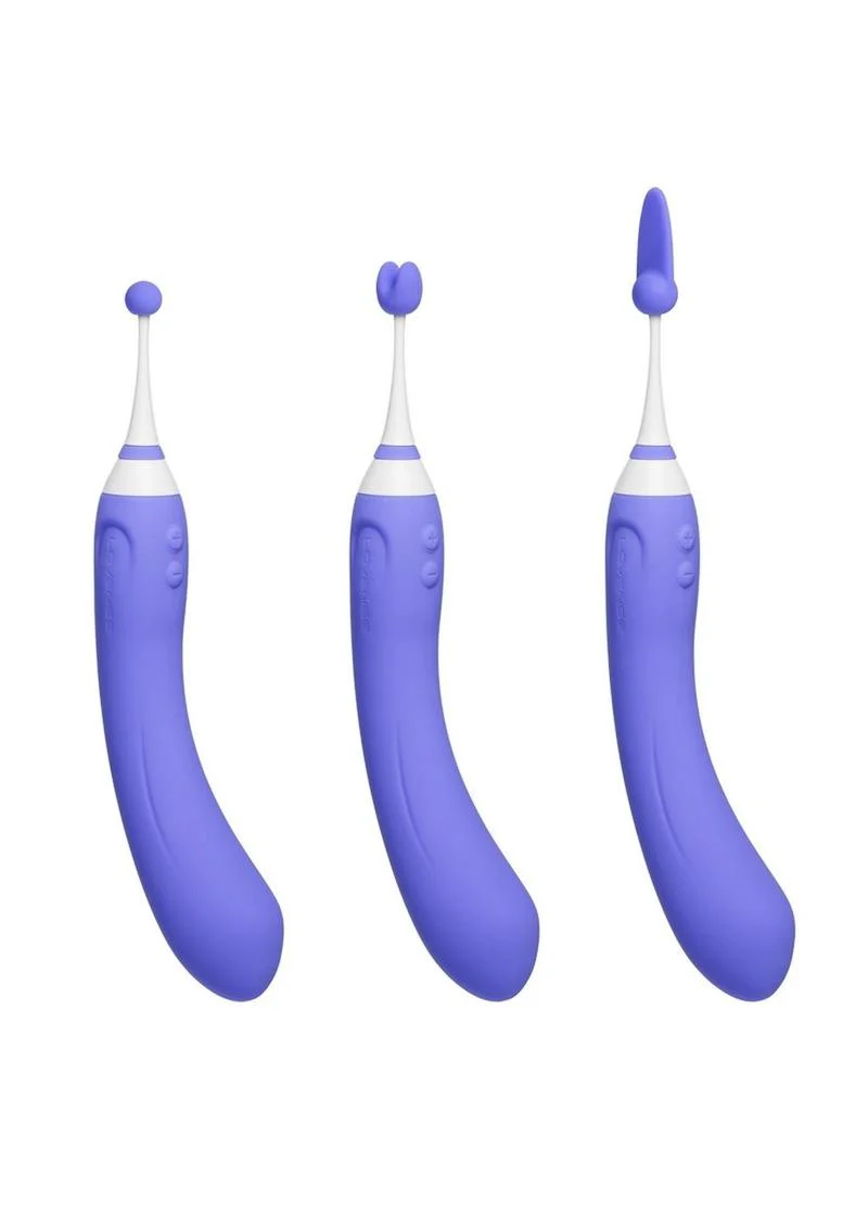 Lovense Hyphy Remote Controlled Silicone Dual End Vibrator - Image 3