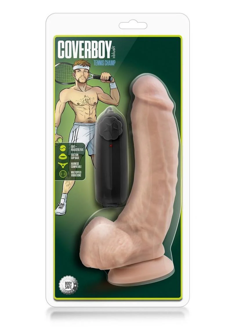Loverboy Tennis Champ Vibrating Dildo with Balls - Image 2