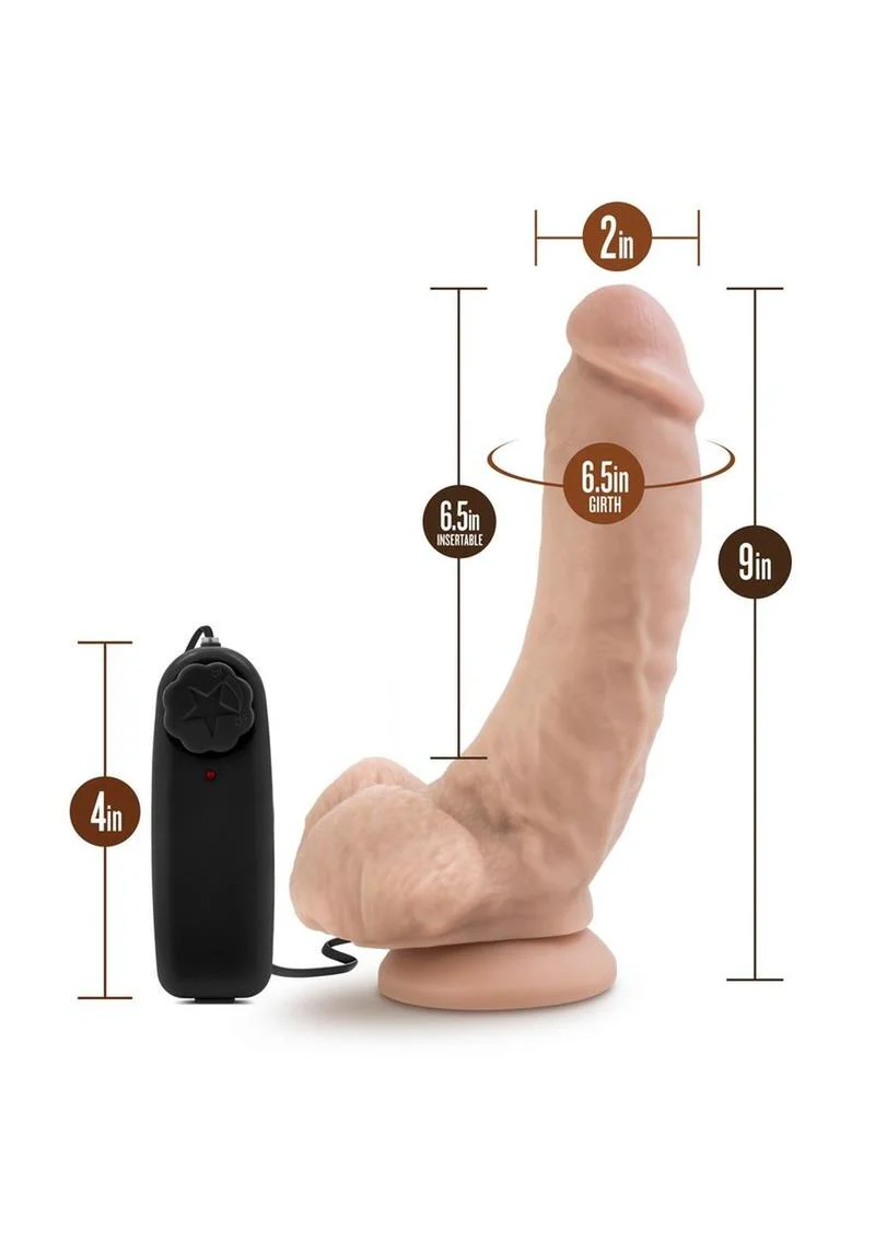 Loverboy Tennis Champ Vibrating Dildo with Balls - Image 4