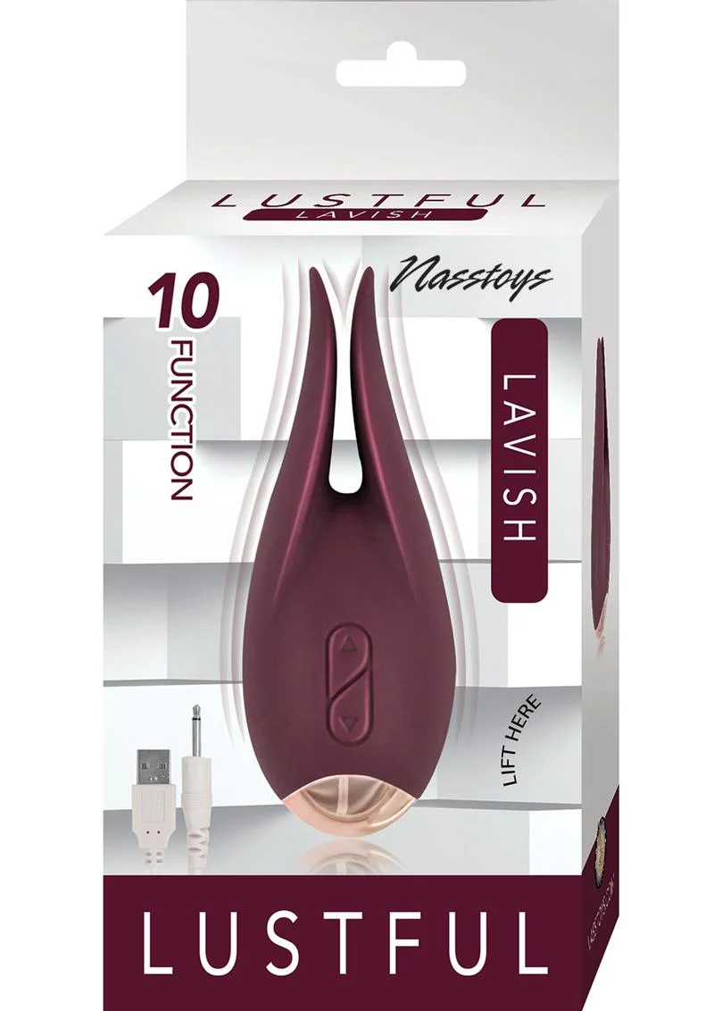 Lustful Lavish Silicone Rechargeable Vibrator - Image 2