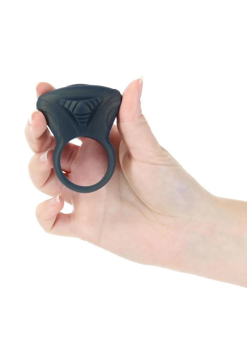 Lux Active Circuit Rechargeable Silicone Cock Ring with Remote Control - Image 3