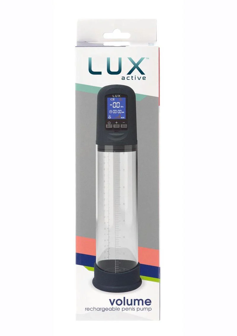 Lux Active Volume LCD Rechargeable Auto Penis Pump - Image 2