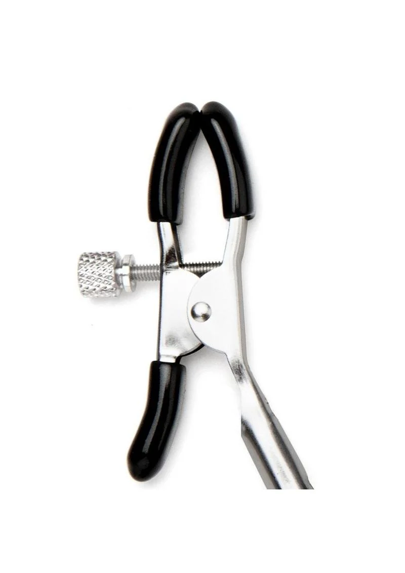 Lux Fetish Adjustable Nipple and Clitoral Clamps - Image 3