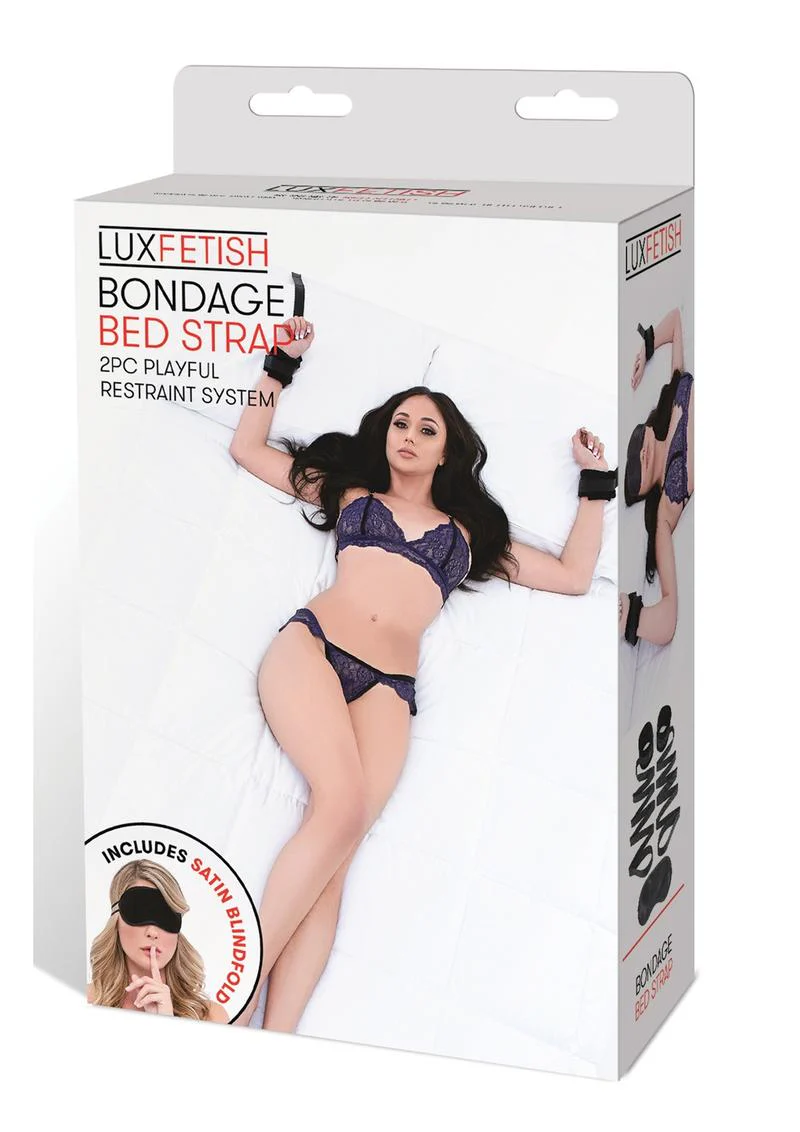 Lux Fetish Bondage Bed Strap - Image 2