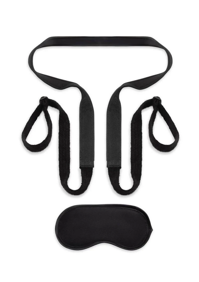 Lux Fetish Ride-Me Harness with Reins