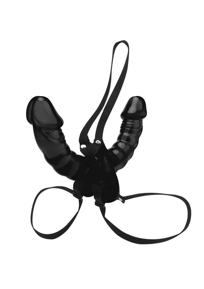 Lux Fetixh Vibrating Pleasure For 2 Double-Ended Strap-On - Image 4