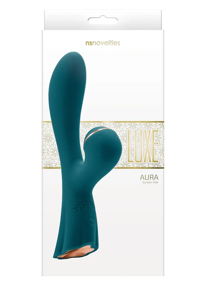 Luxe Aura Rechargeable Silicone Clitoral Stimulator - Image 3