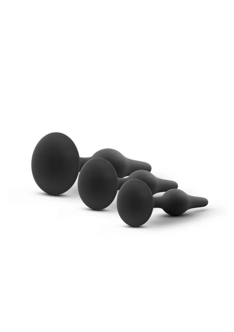 Luxe Beginner Silicone Butt Plug Kit 3 Sizes 3 Sizes - Image 4