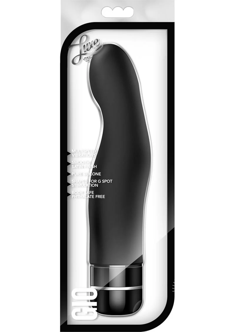 Luxe Gio Vibrating Silicone Dildo - Image 2