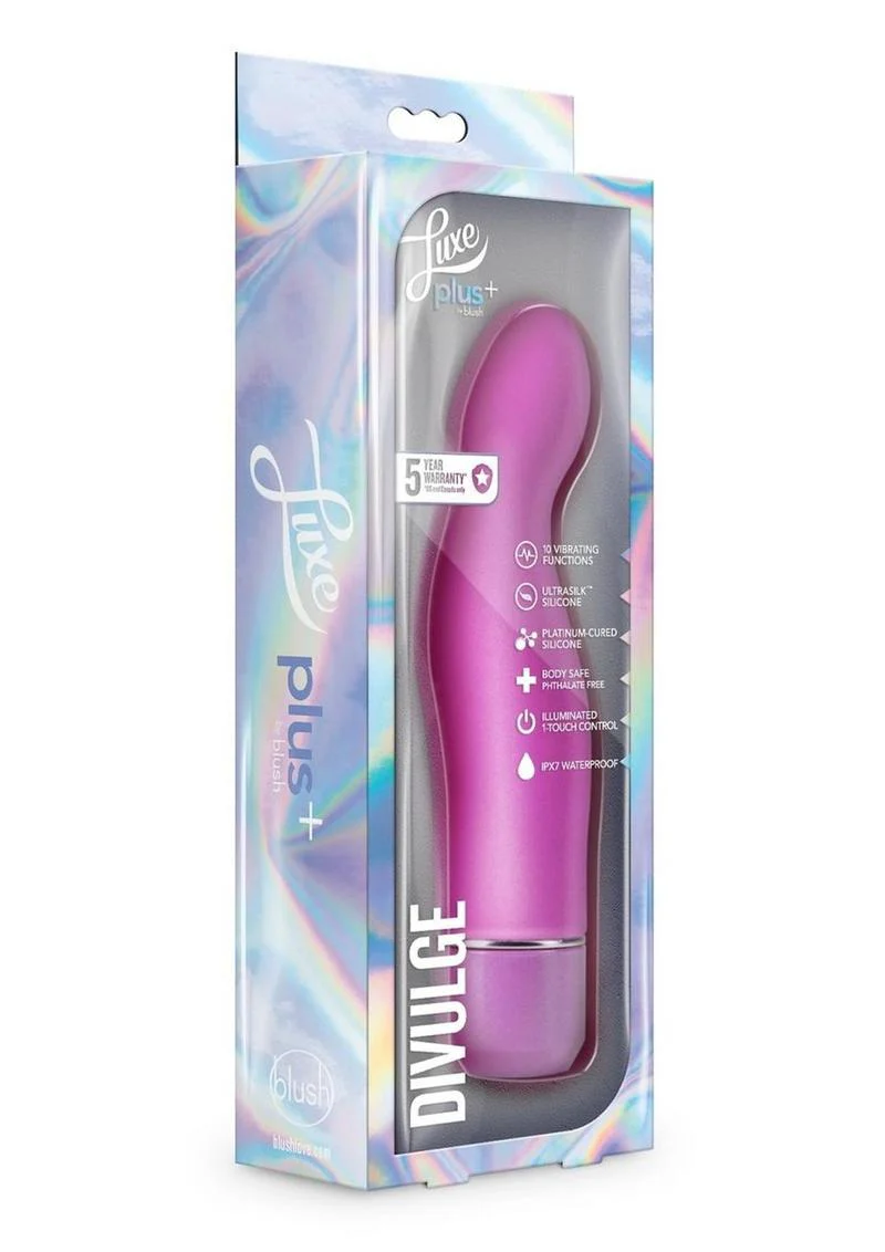 Luxe Plus Divulge Silicone Vibrator - Image 2