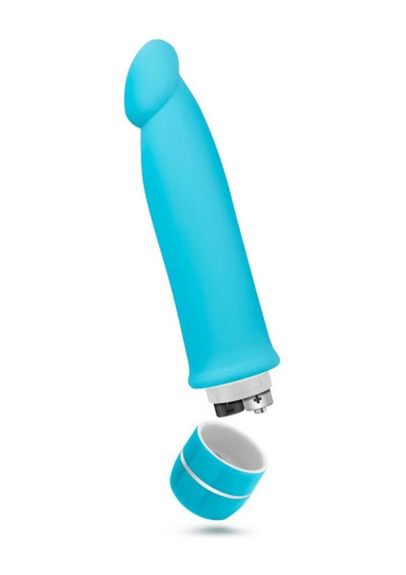 Luxe Purity Vibrating Silicone Dildo - Image 4