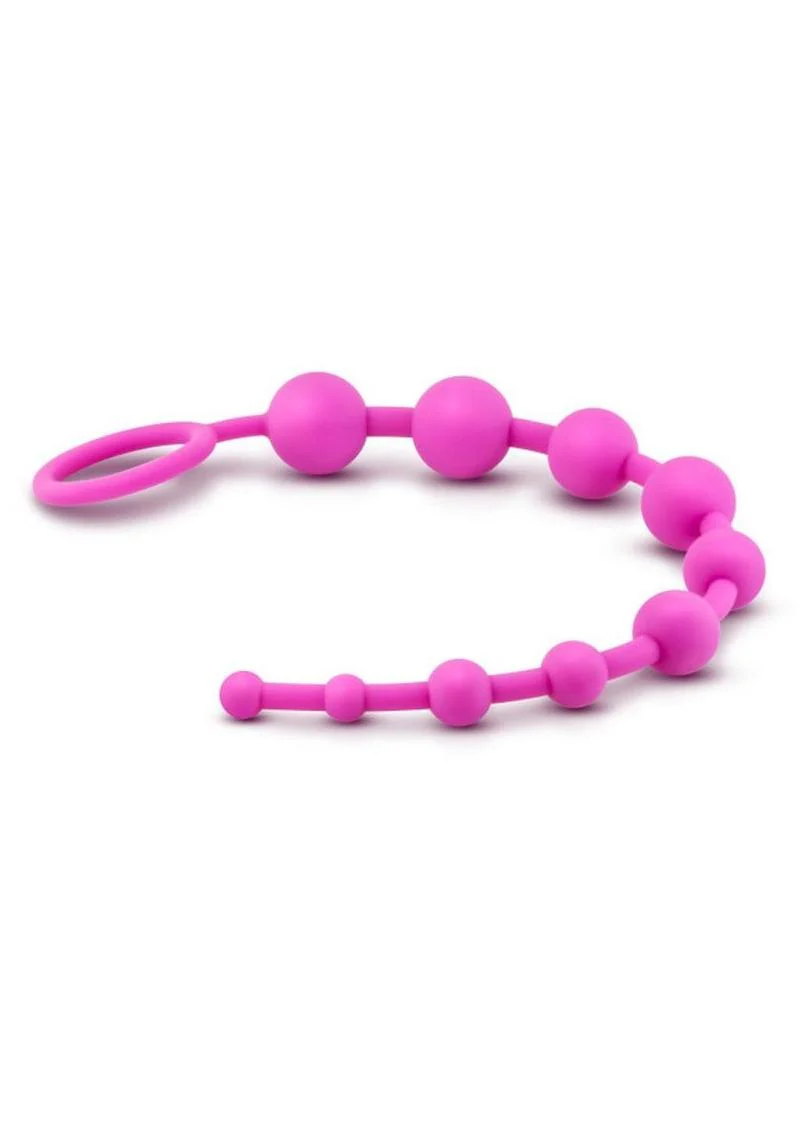 Luxe Silicone 10 Anal Beads - Image 9