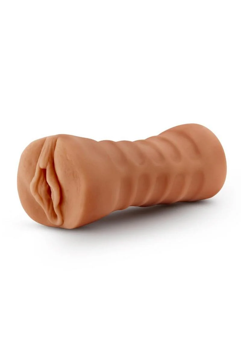 M For Men Sofia Vibrating Masturbator with Bullet - Pussy - Image 3
