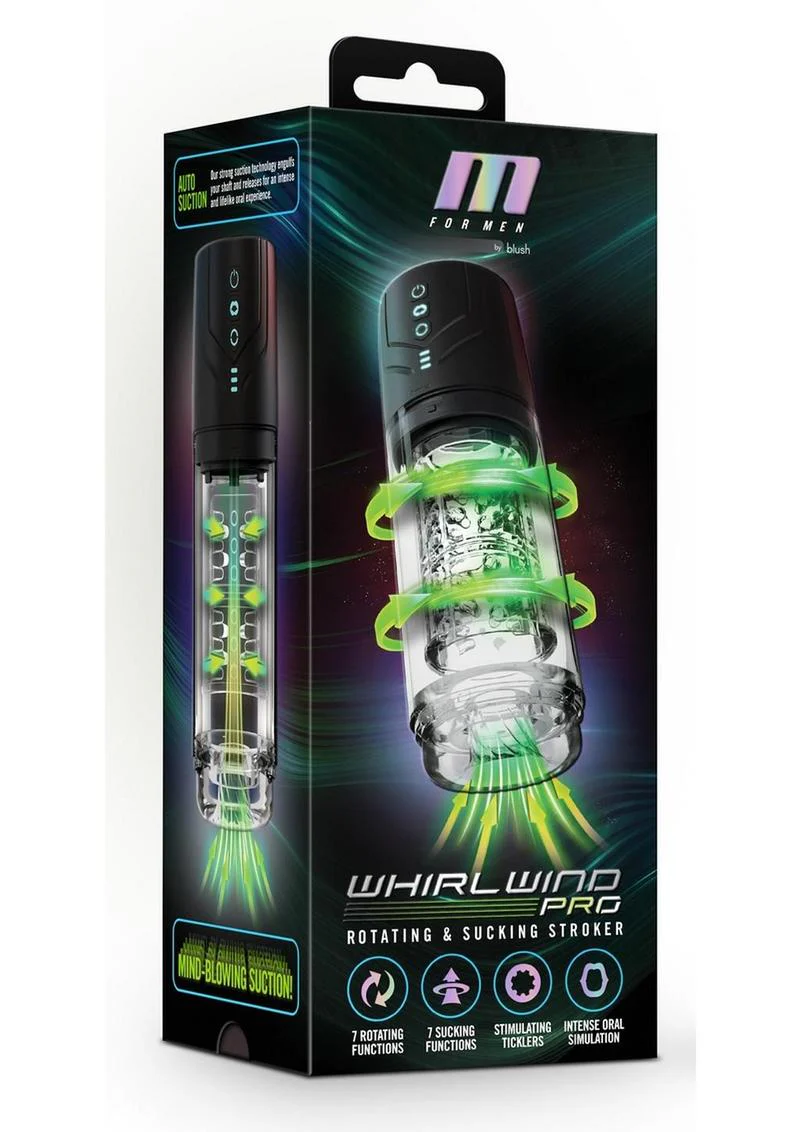 M For Men Whirlwind Pro Rechargeable Masturbator - Image 2