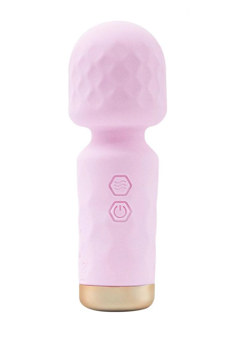 M'lady Rechargeable Silicone Mini Vibrating Wand - Image 3
