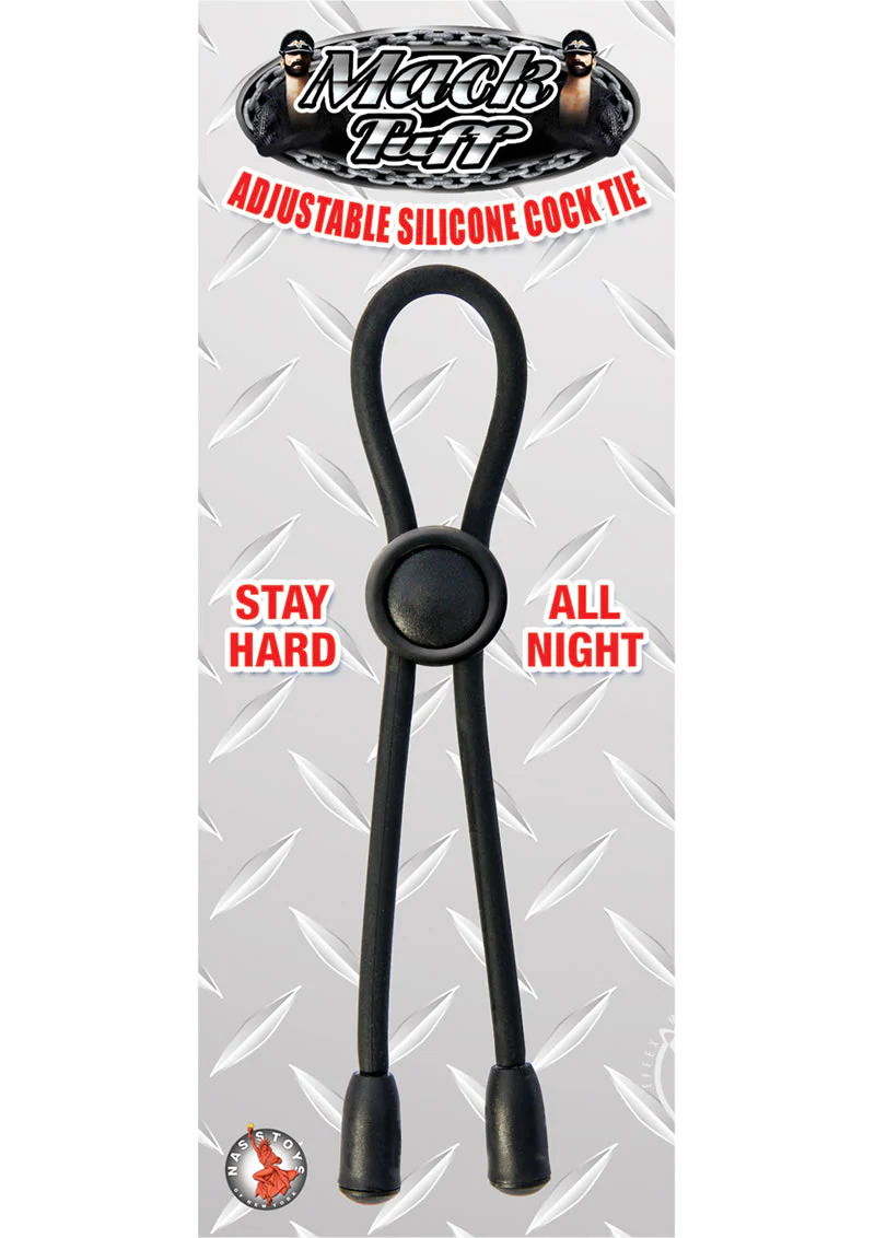 Mack Tuff Adjustable Silicone Cock Tie Cock Ring - Image 3