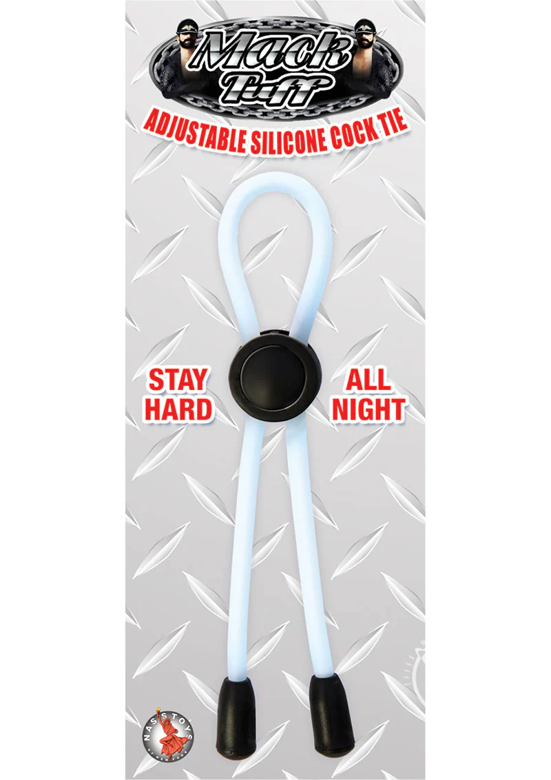 Mack Tuff Adjustable Silicone Cock Tie Cock Ring - Image 4