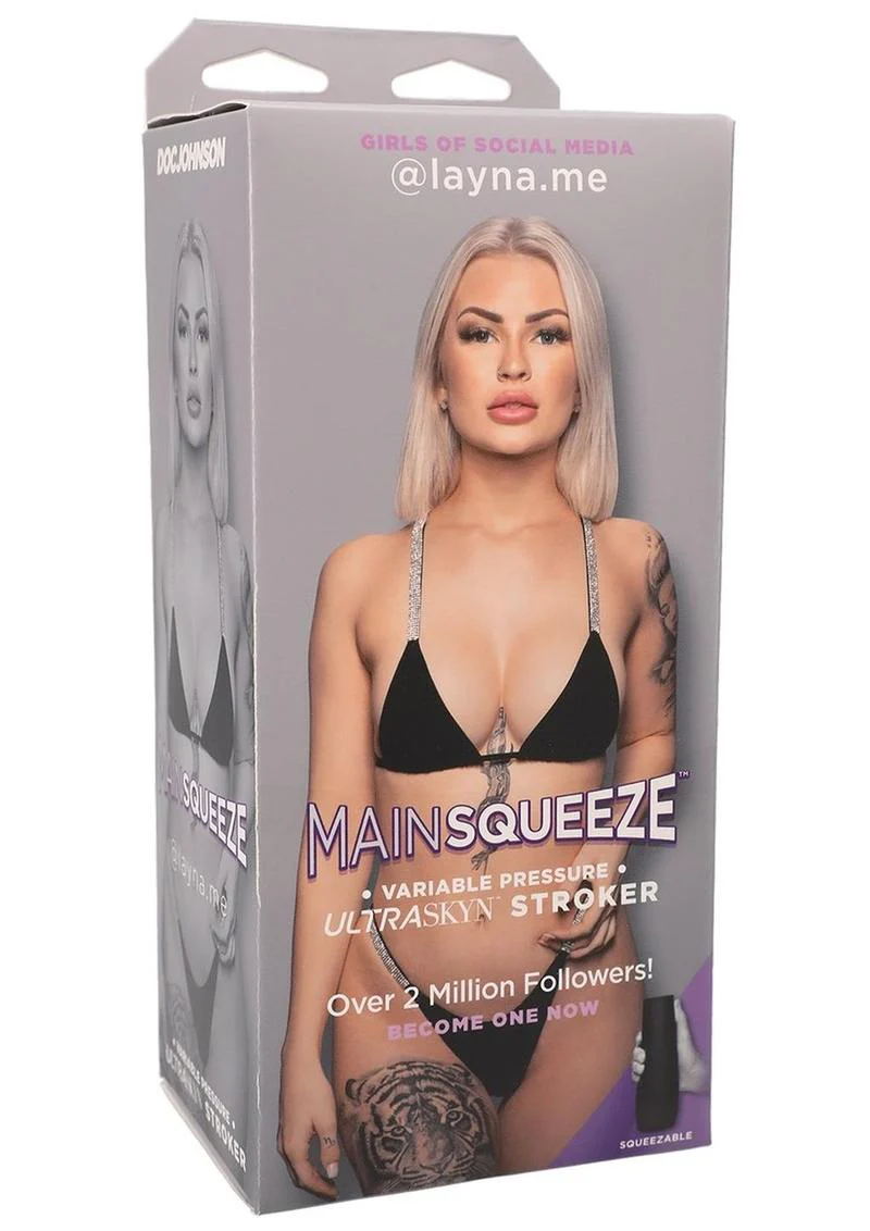 Main Squeeze Girls Of Social Media @Layna.me Ultraskyn Masturbator - Pussy - Image 2