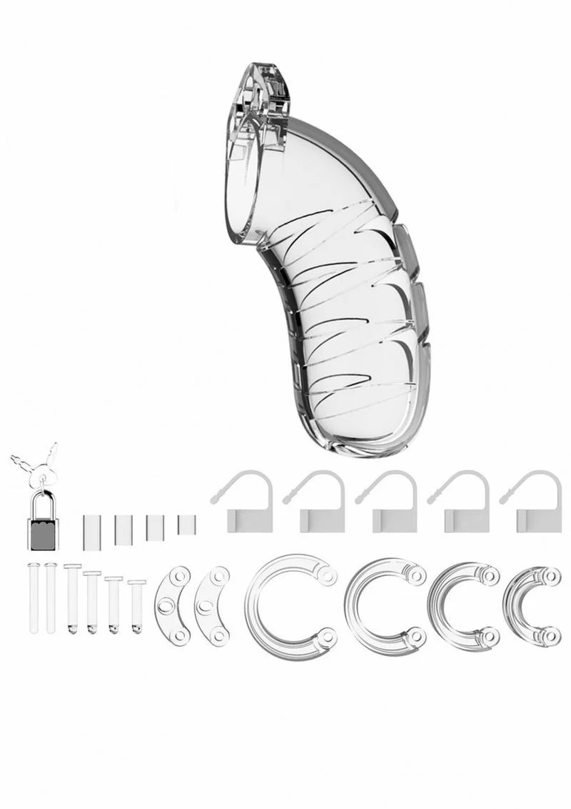 Man Cage Model 04 Male Chastity with Lock - Image 3
