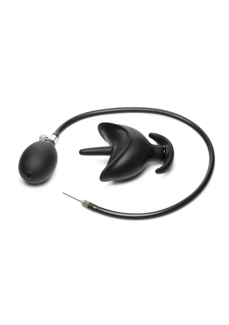 Master Series Ass Bound Anchor Inflatable Silicone Anal Plug - Image 3