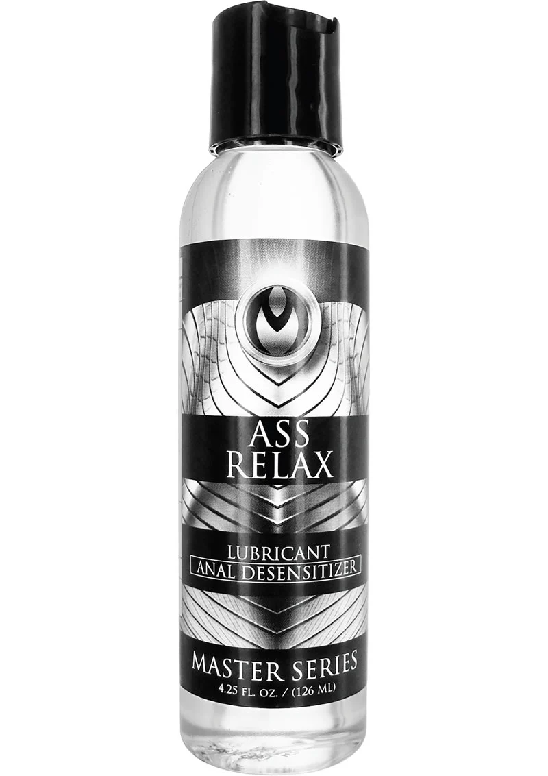 Master Series Ass Relax Water Based Desensitizing Lubricant