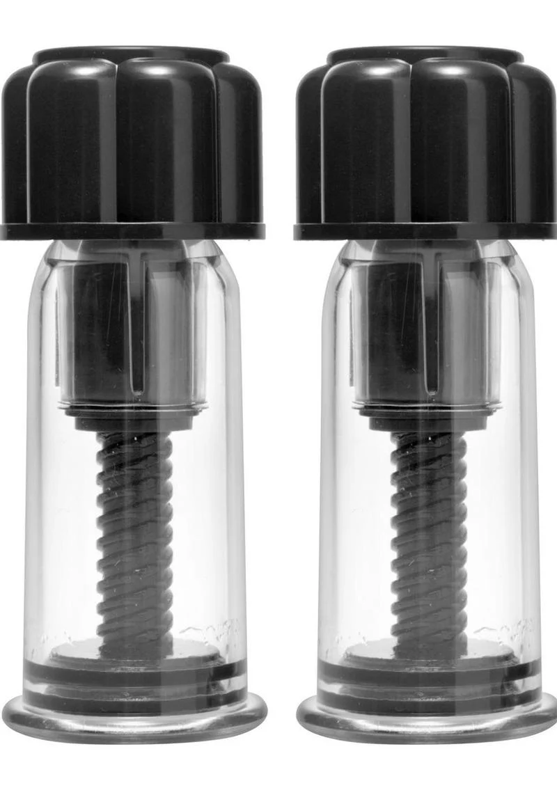 Master Series Black Max Powerful Twist Nipple Suckers - Image 3
