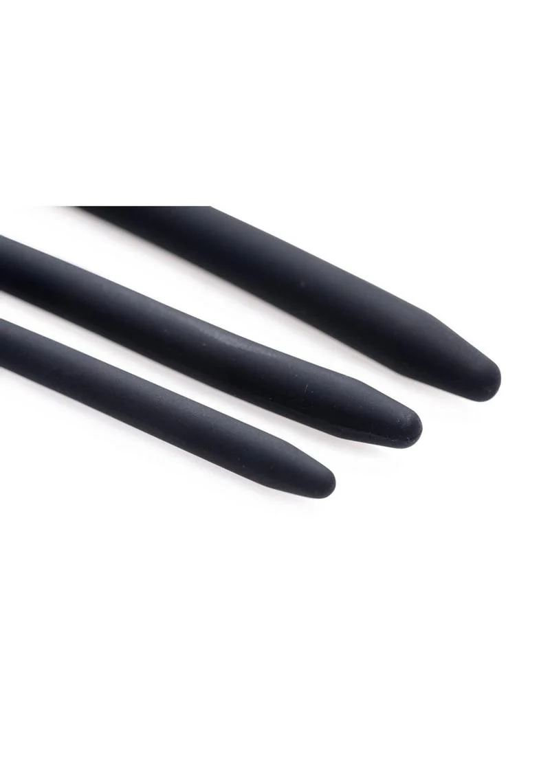Master Series Bolted Deluxe Silicone Urethral Sounds - Image 3