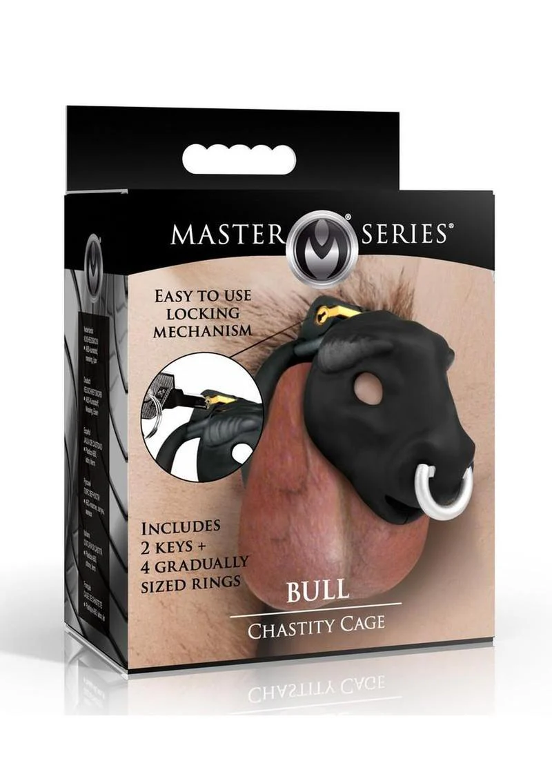 Master Series Bull Chastity Cage - Image 3