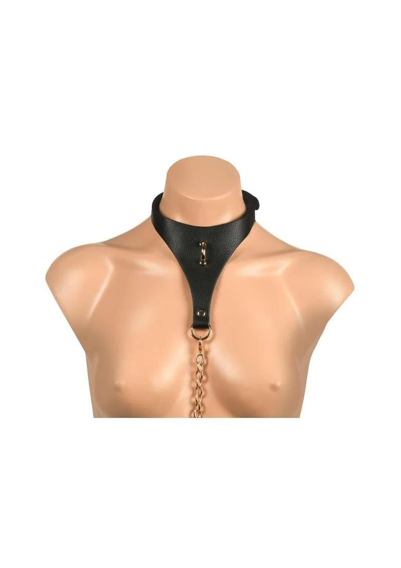 Master Series Captivate Collar with Body Chain - Image 5