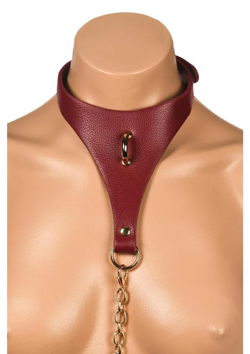 Master Series Captivate Collar with Body Chain - Image 7