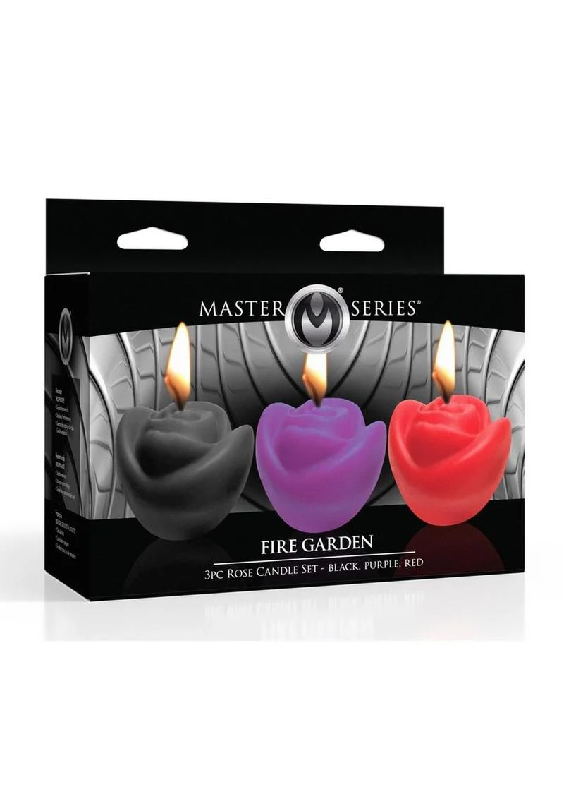 Master Series Fire Garden Rose Candle - Image 2