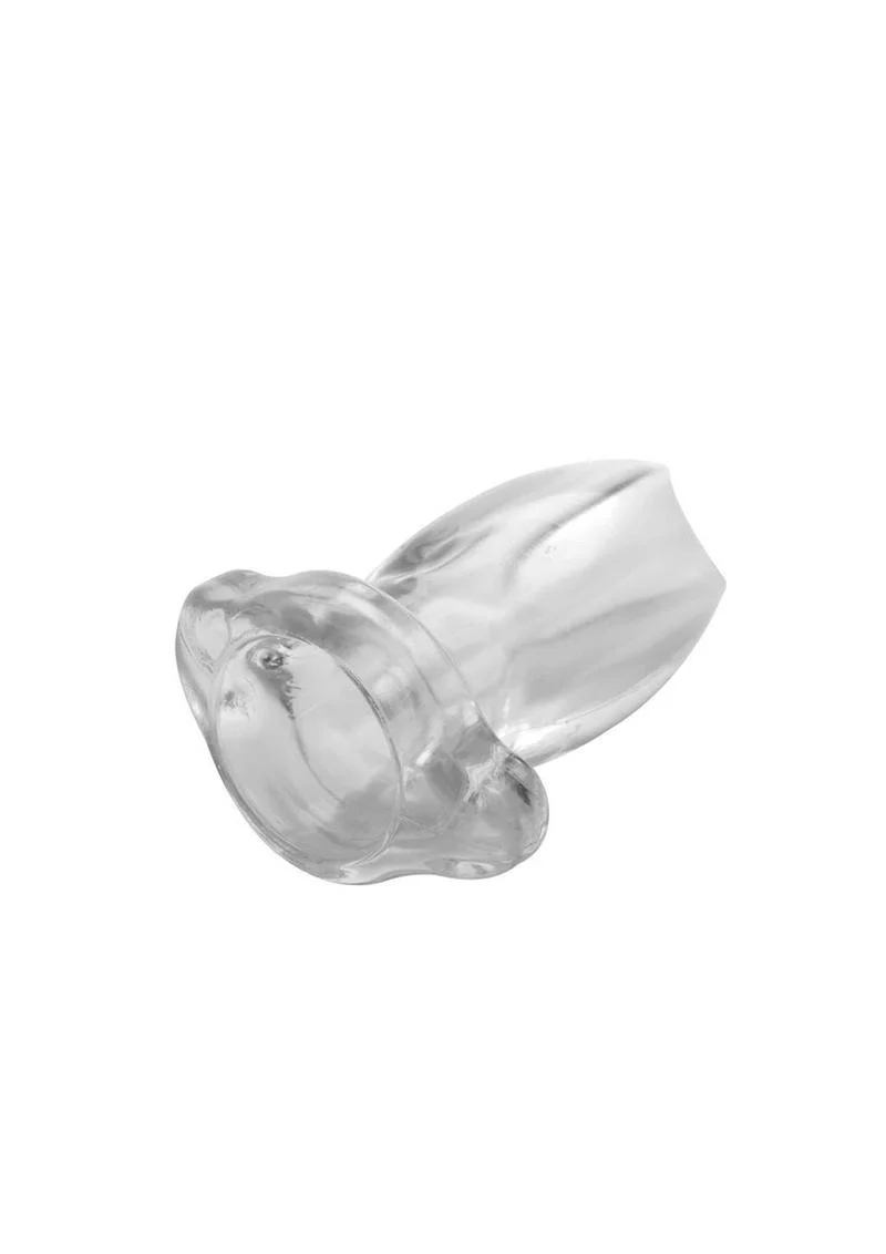 Master Series Gape Glory Clear Hollow Anal Plug - Image 3