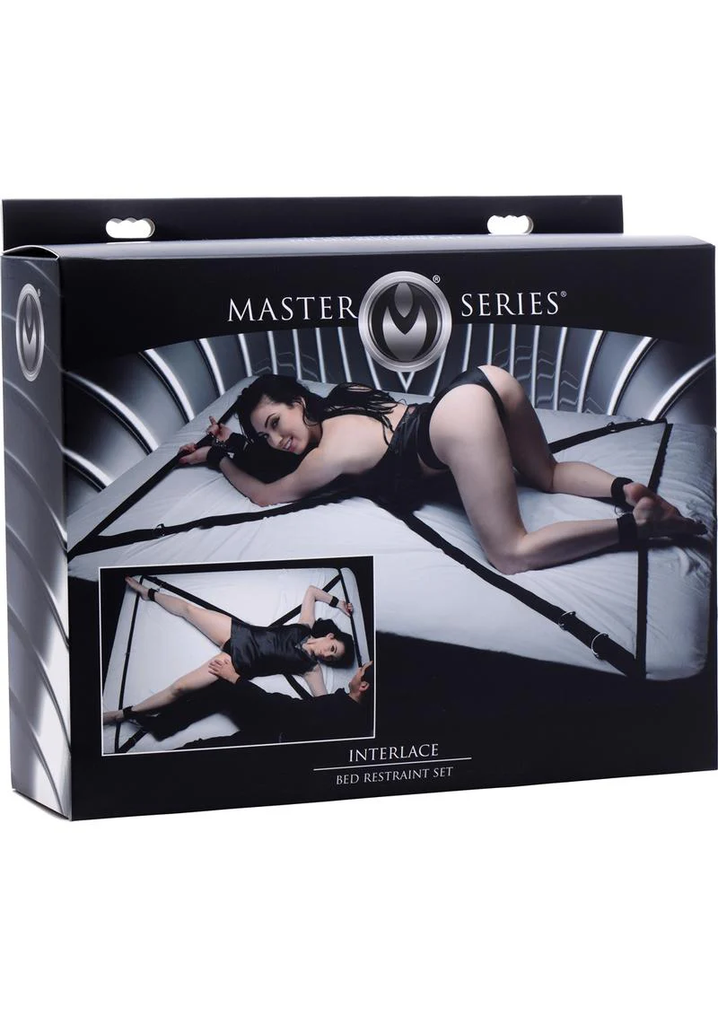 Master Series Interlace Over and Under The Bed Restraint - Image 2