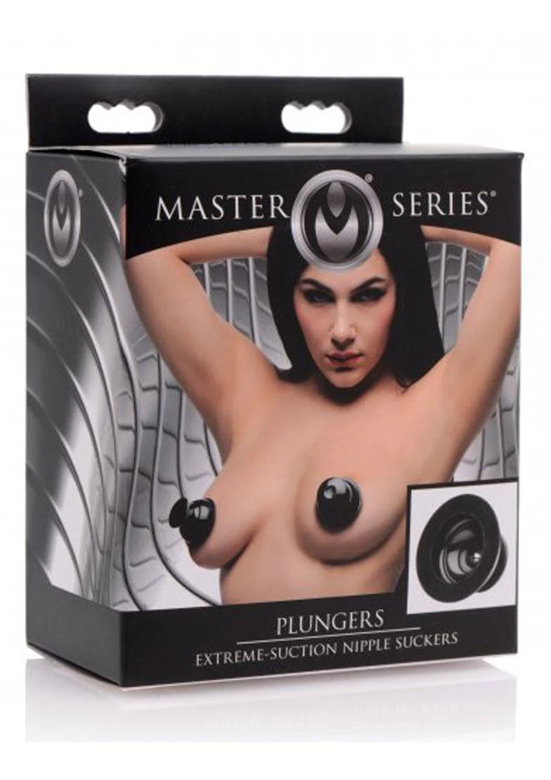 Master Series Plungers Silicone Nipple Suckers - Image 2