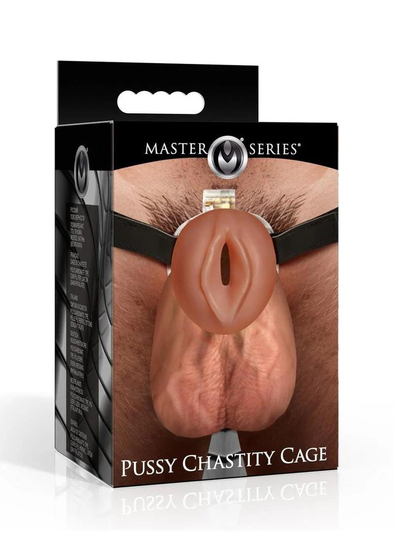 Master Series Pussy Chastity Cage - Image 3