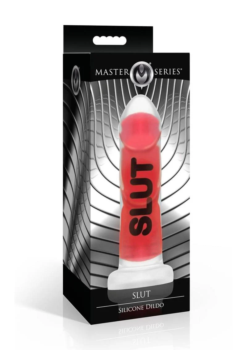 Master Series Slut Silicone Dildo - Image 2