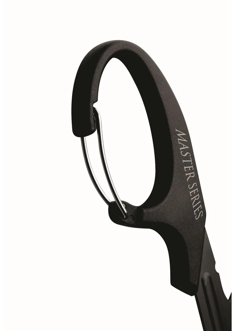 Master Series Snip Heavy Duty Bondage Stainless Steel Scissors with Clip - Image 3
