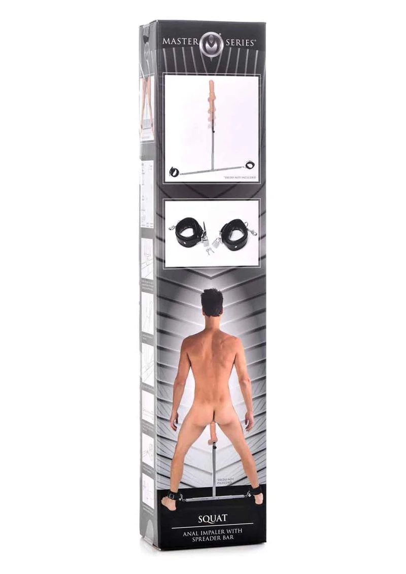 Master Series Squat Anal Impaler with Spreader Bar - Image 2