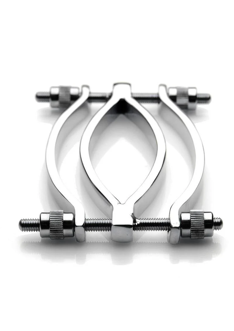 Master Series Stainless Steel Adjustable Pussy Clamp - Image 3