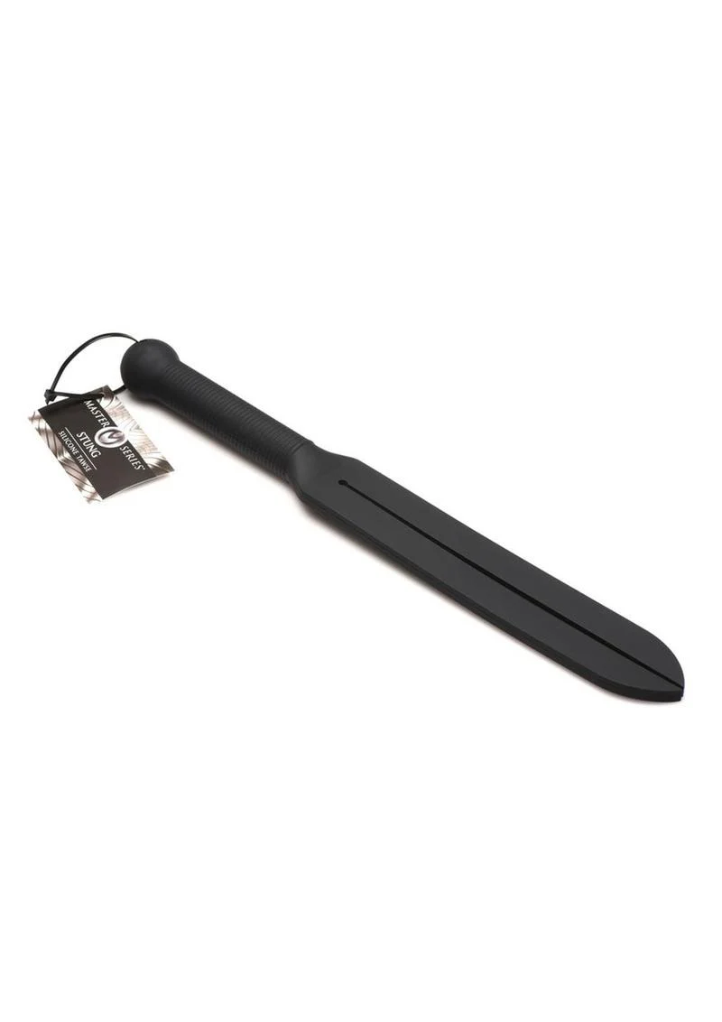 Master Series Stung Silicone Tawse Whip - Image 3