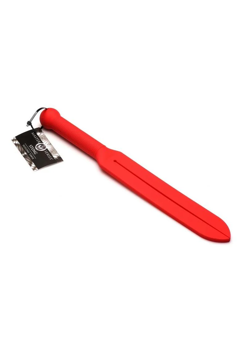 Master Series Stung Silicone Tawse Whip - Image 6