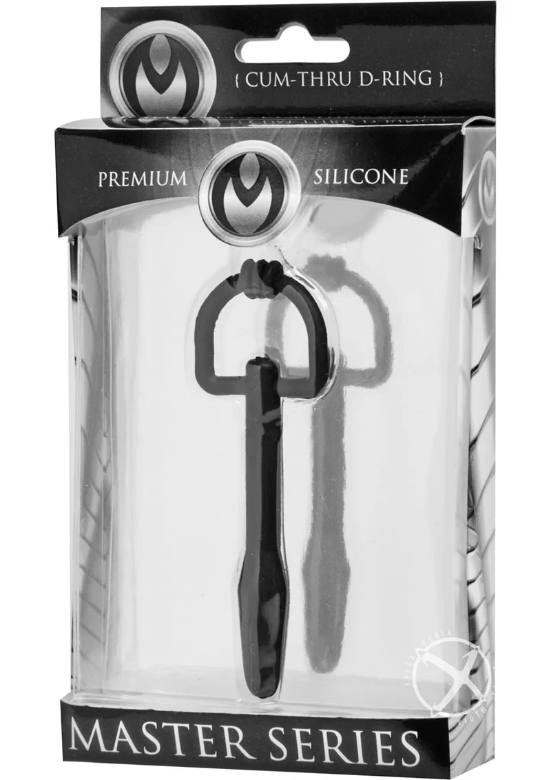 Master Series The Hallows Cum-Thru D-Ring Penis Plug - Image 2